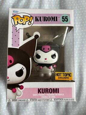 Funko Kuromi Sanrio Vinyl Figure - Black, White, Pink - Hot Topic Exclusive